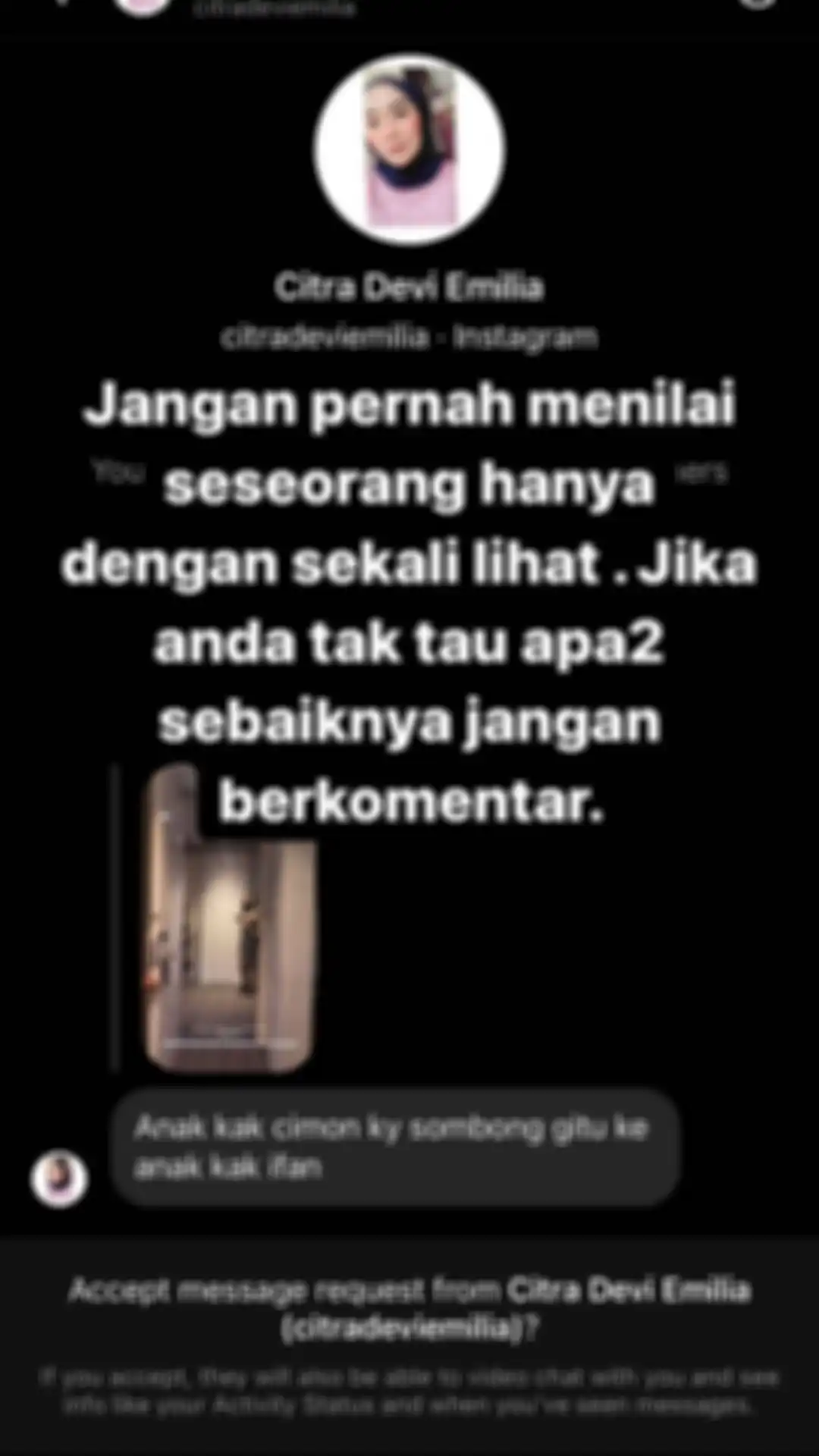 Balasan Citra Monica
