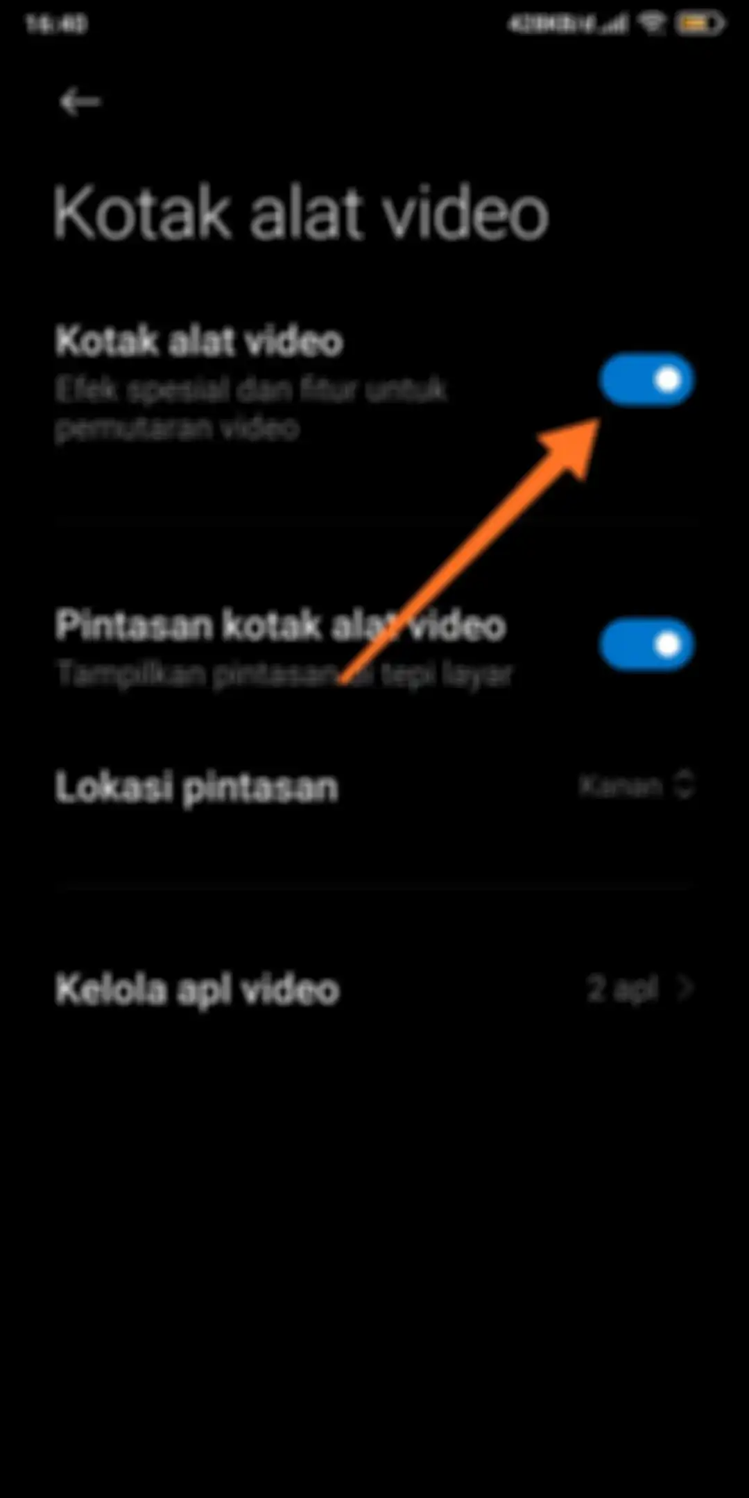 Checklist Kotak Alat Video
