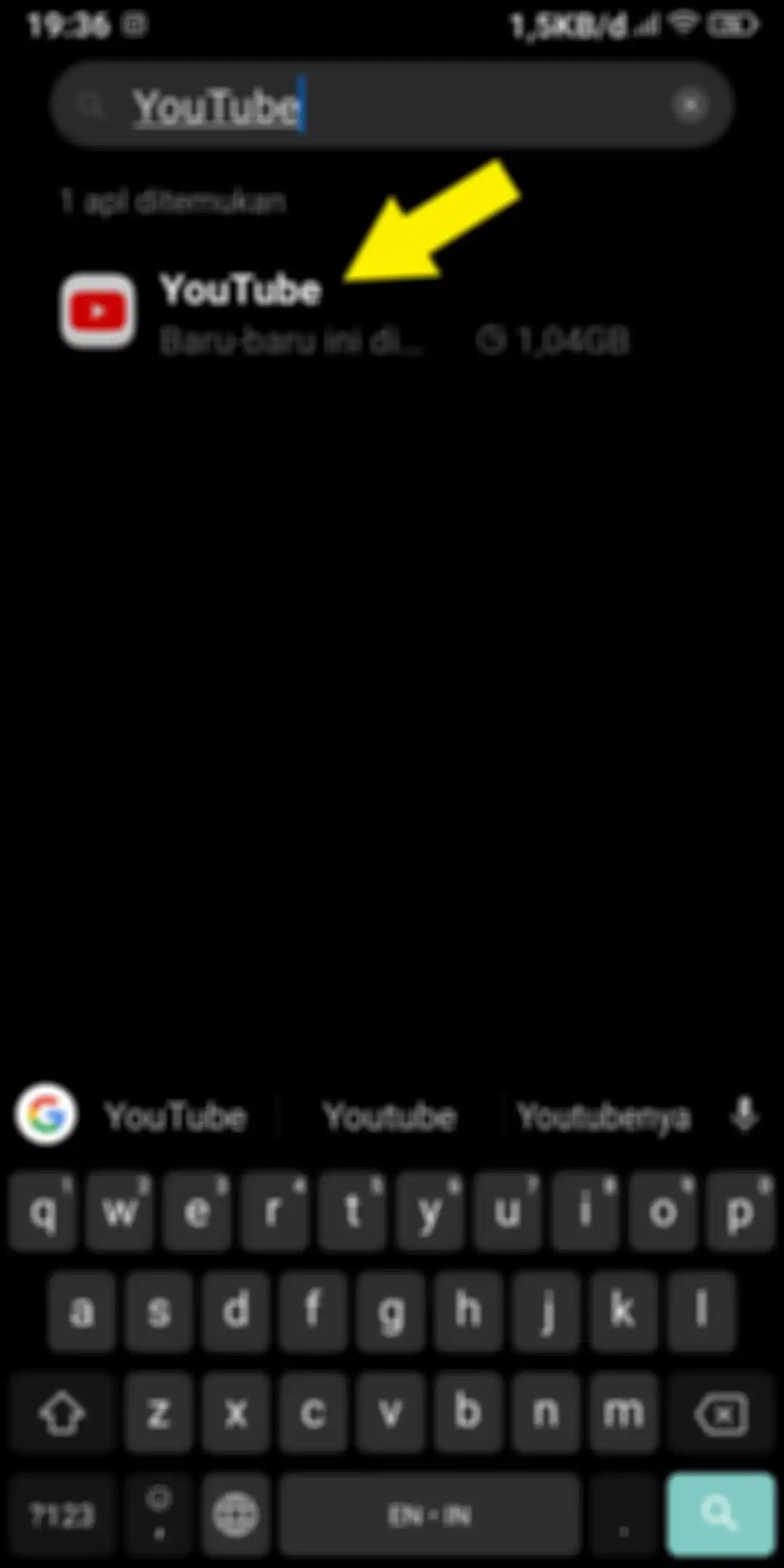 Aplikasi YouTube 