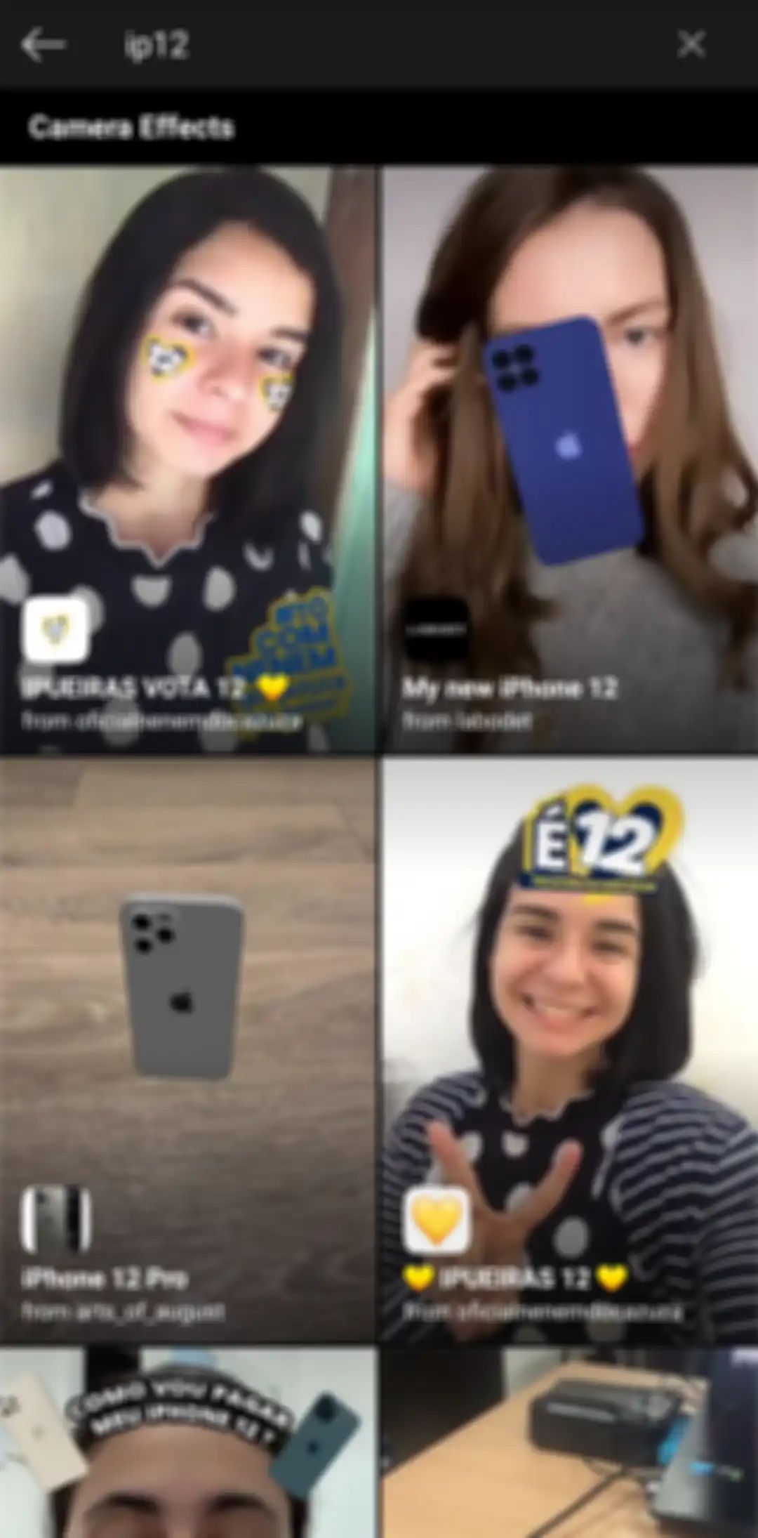 Cara memakai filter iPhone 12 di Instagram
