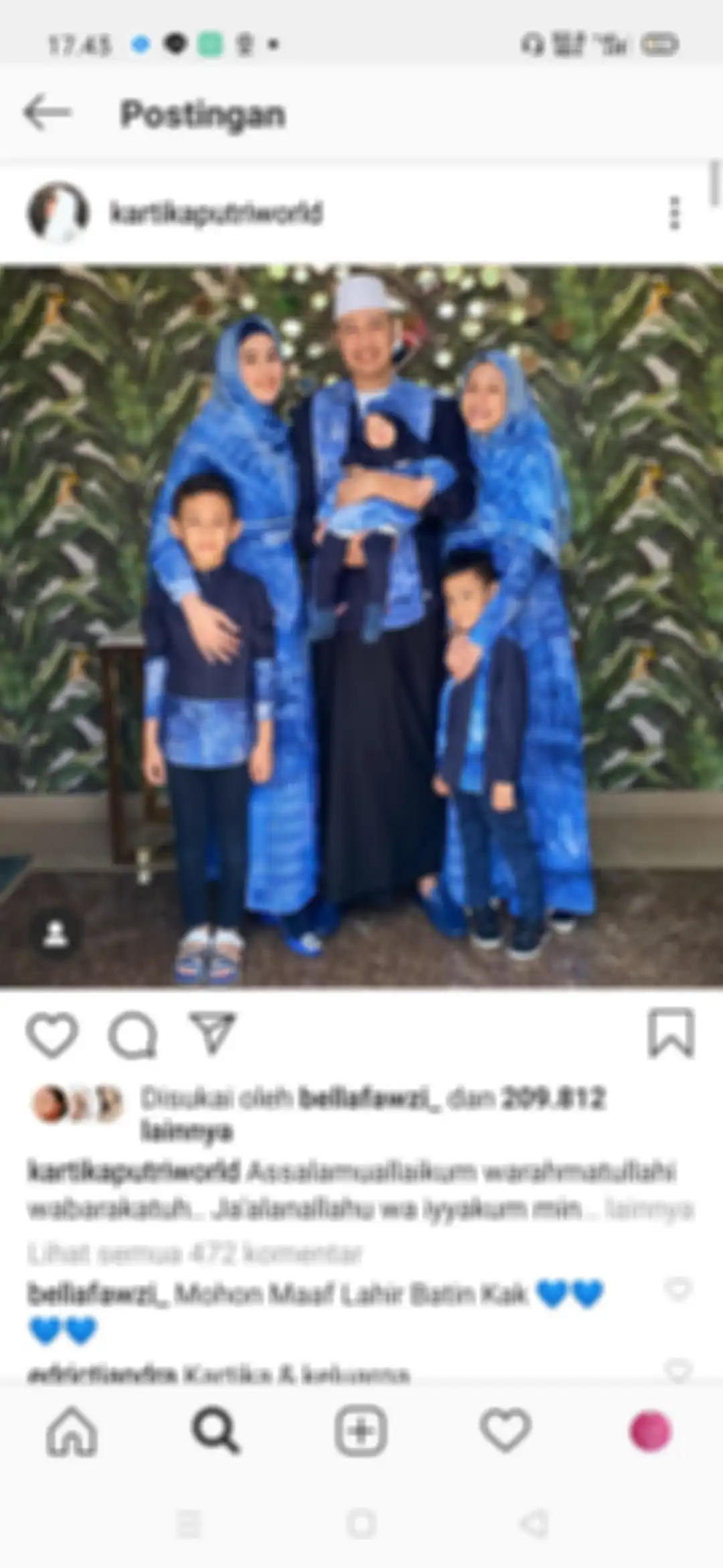 Anak tiri Kartika Putri