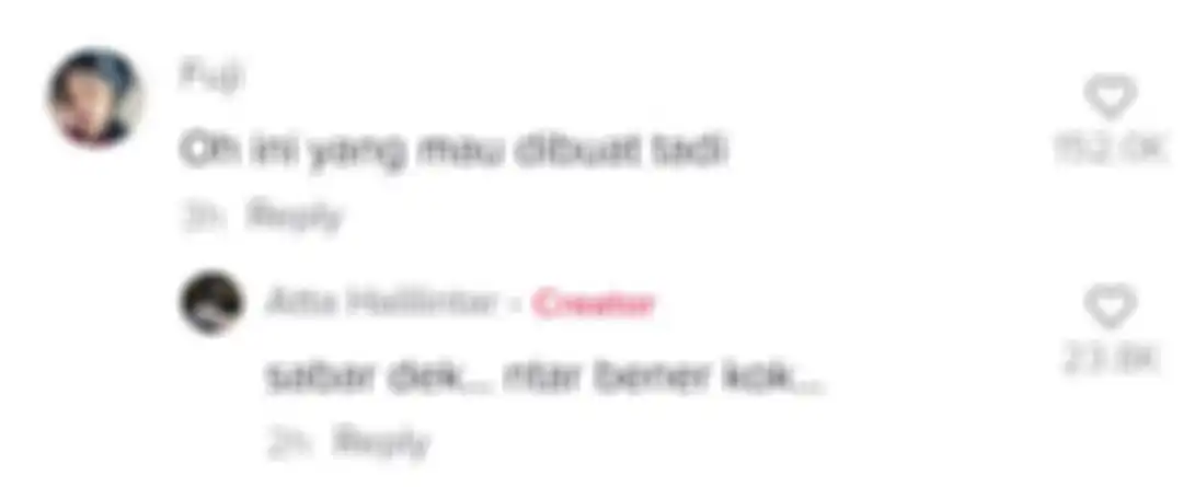 Komentar Fuji di TikTok Atta Halilintar