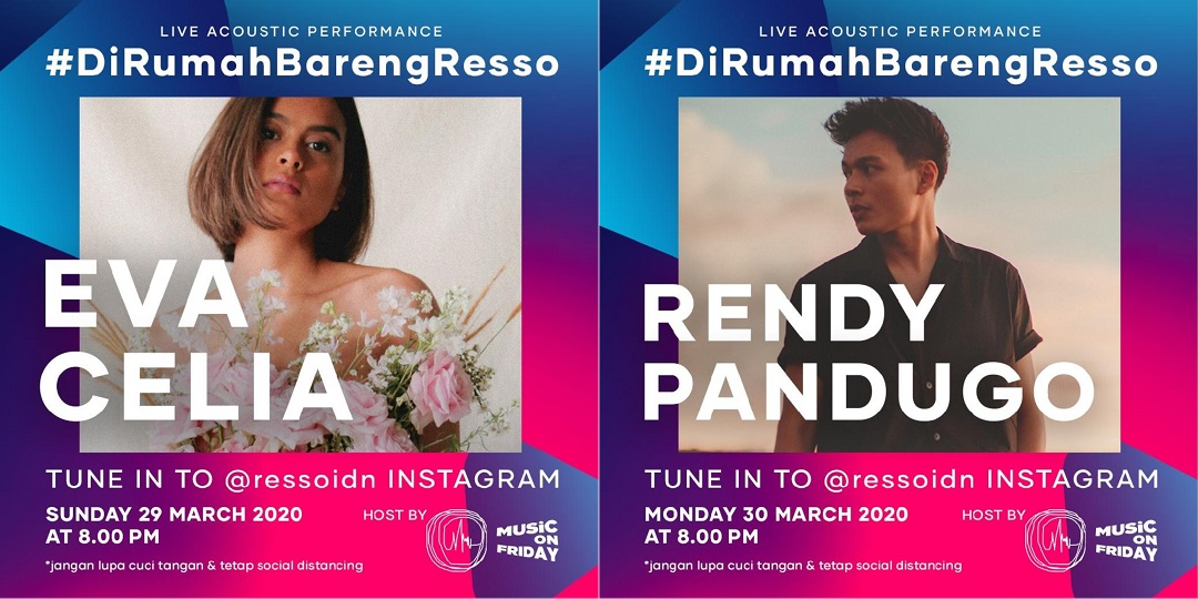 Resso hadirkan konser live streaming di platformnya.