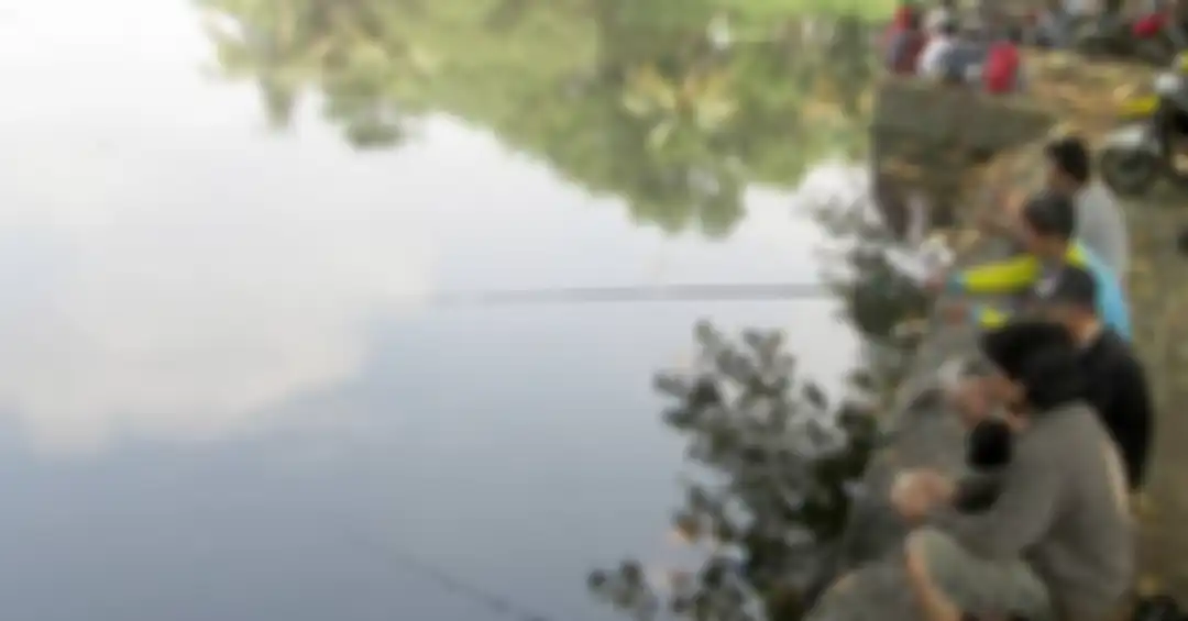 Memancing di Setu Citayam 
