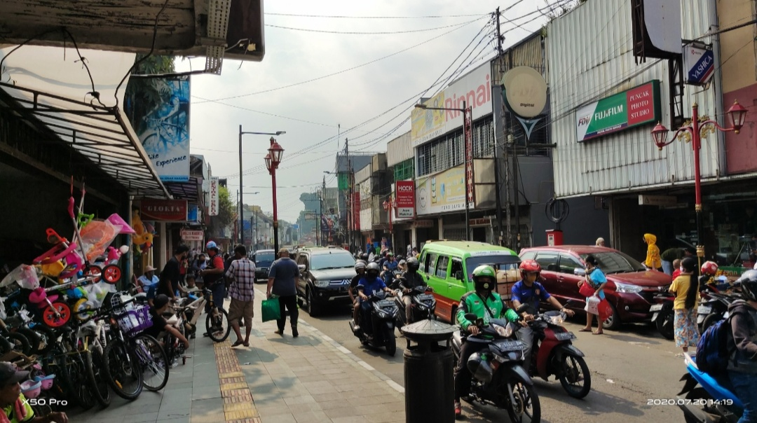 Hasil kamera vivo X50 Pro dengan lensa normal 48MP.