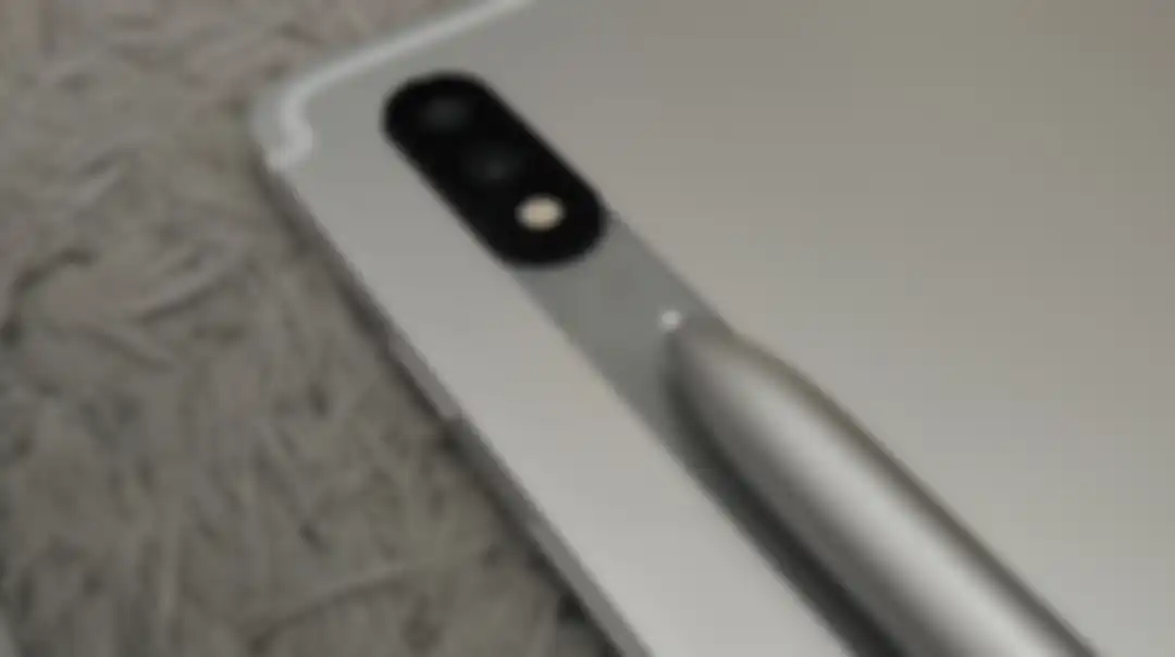 Desain kamera dari Galaxy Tab S7+.