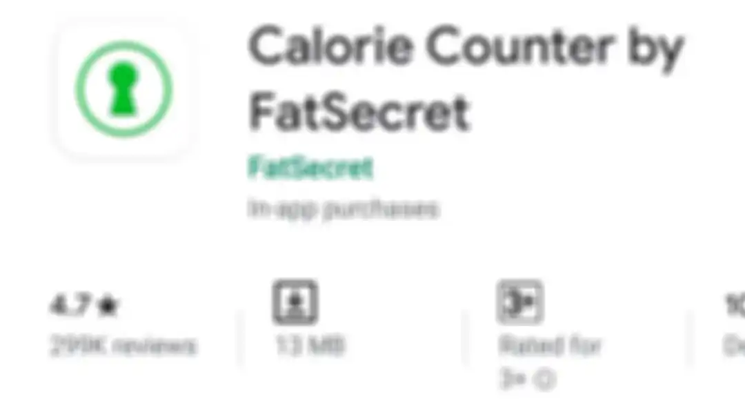 Aplikasi FatSecret Calorie Counter 