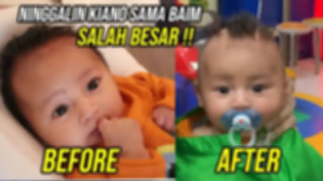 Perubahan rambut Kiano Tiger Wong yang disebut mirip nanas