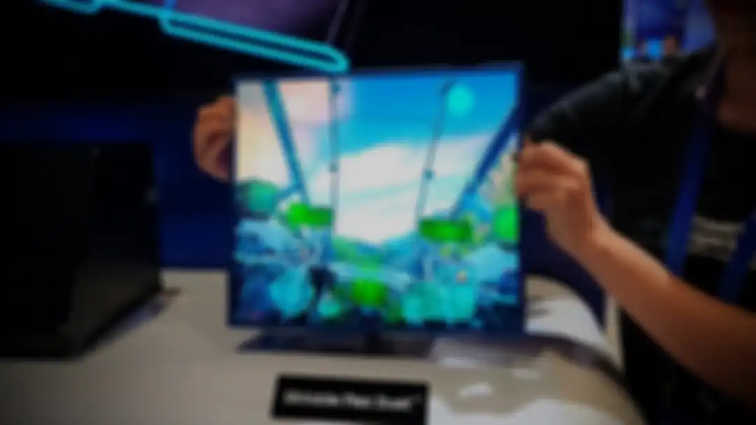 Samsung turut pamer teknologi Flex Slideable di CES 2023, yang membuat layar laptop bisa diperluas dengan cara digeser.
