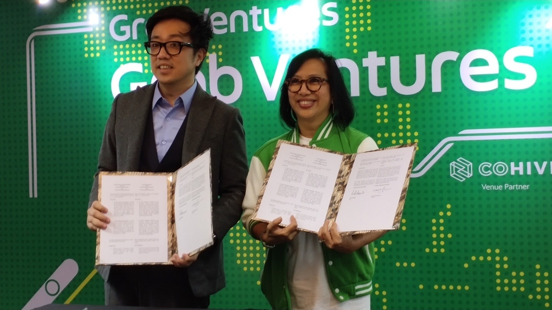 Nicko Widjaja, CEO BRI Ventures dan Neneng Goenadi, Managing Director Grab Indonesia.