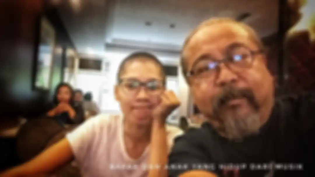 (Alm.) Djaduk Ferianto dan Putri Sulungnya, Gusti Arirang