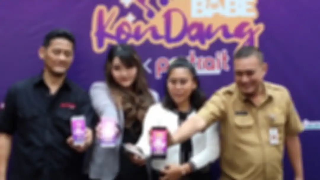 Pada acara peluncuran program kompetisi dangdut online yang diadakan oleh BaBe