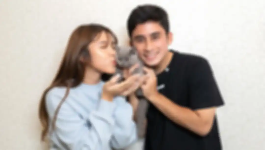 Tiara Andini, Alshad Ahmad, dan kucing
