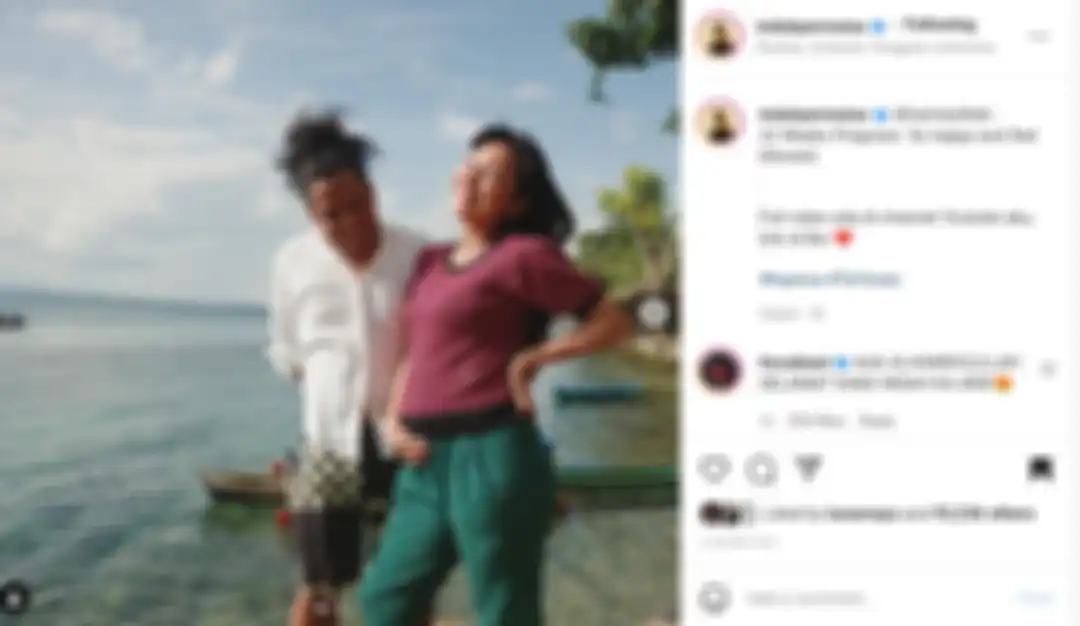 Indah Permatasari hamil anak pertama 