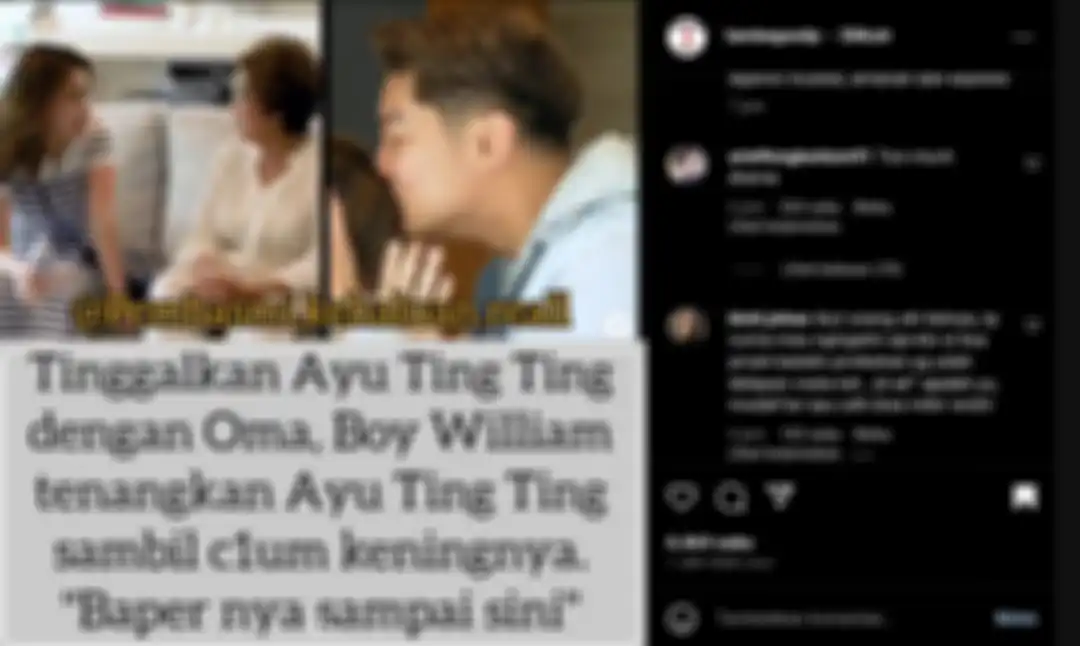 Boy William cium kening Ayu Ting Ting