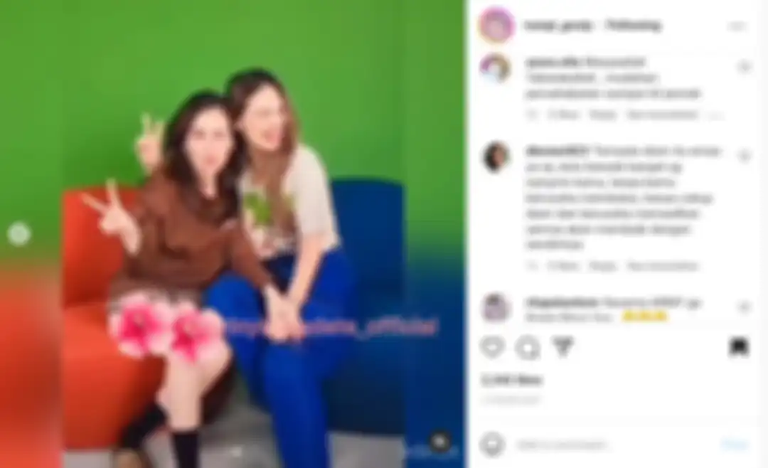 Kedekatan Ayu Ting Ting dan Luna Maya