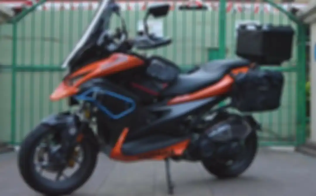 Yamaha Aerox milik Mamay Gunawan.