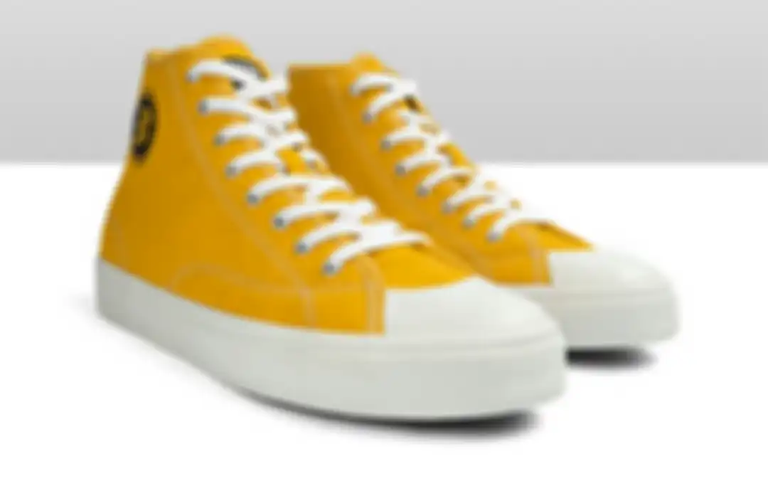 Sneakers High Brand Lokal Warna Kuning Geoff Max