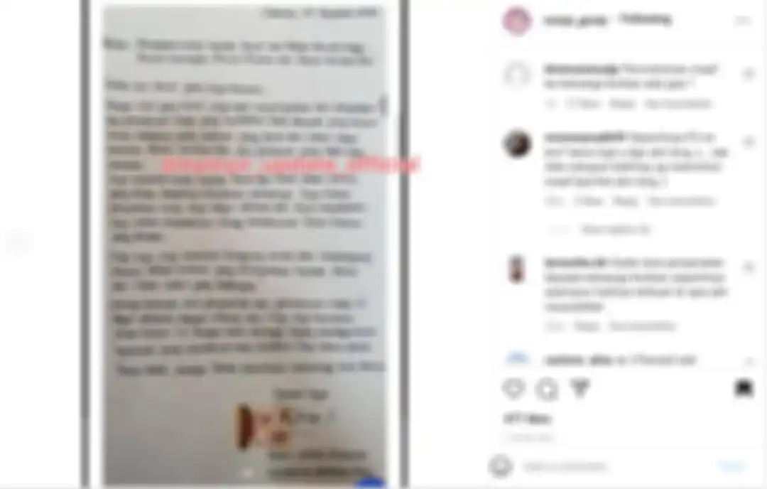 Surat permohonan maaf Ferdy Sambo.