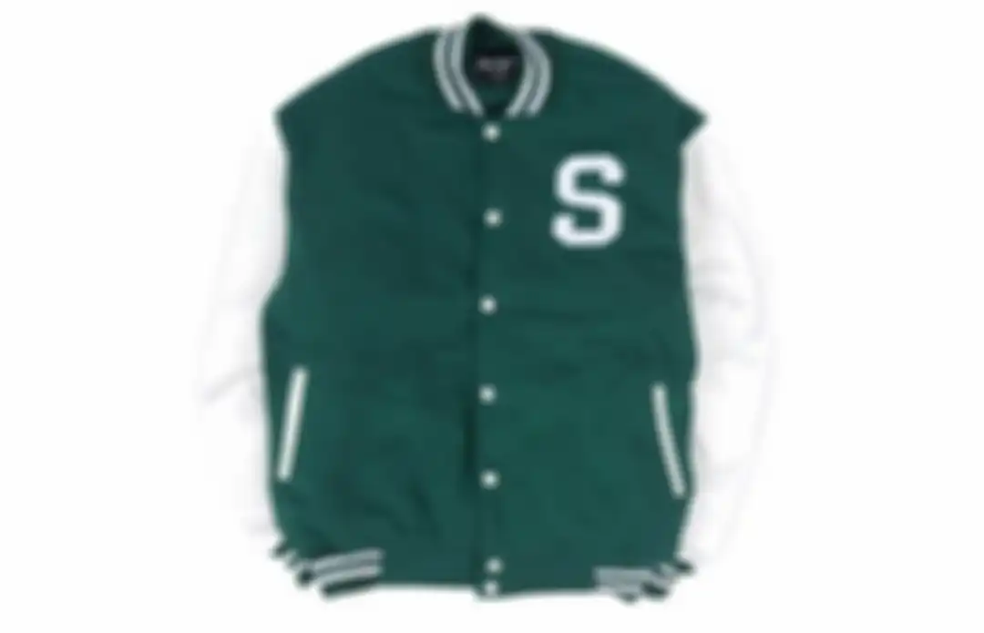 Jaket Varsity Warna Hijau Steigen