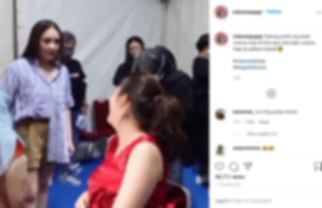 Ayushita terkejut melihat kaki Nagita Slavina.