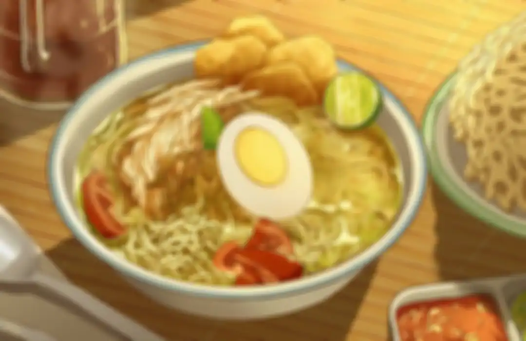 Makanan khas Indonesia versi Anime