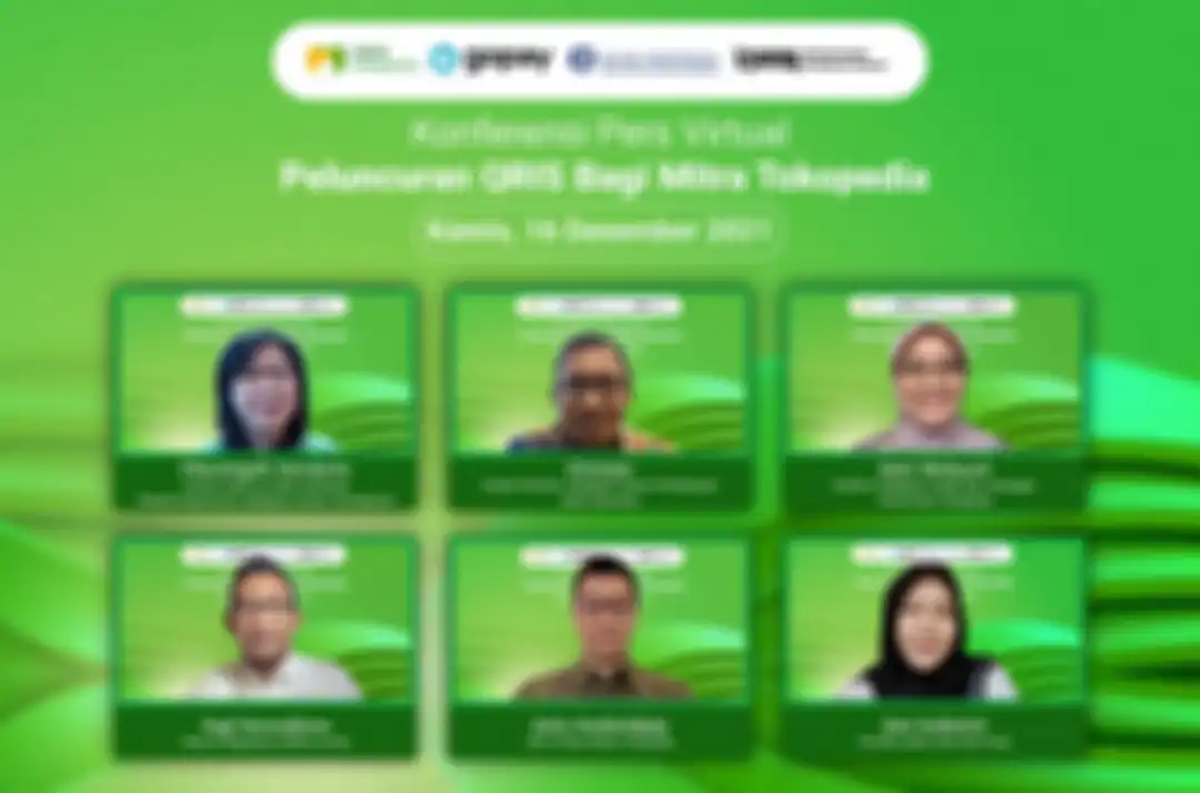 Tokopedia dan GoPay implementasikan QRIS ke mitra Tokopedia di seluruh Indonesia.