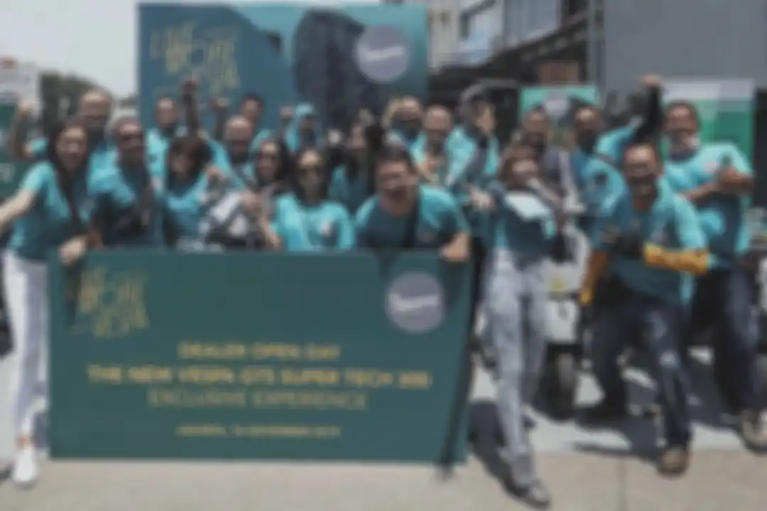 Keseruan Vespa Dealer Open Day di Jakarta