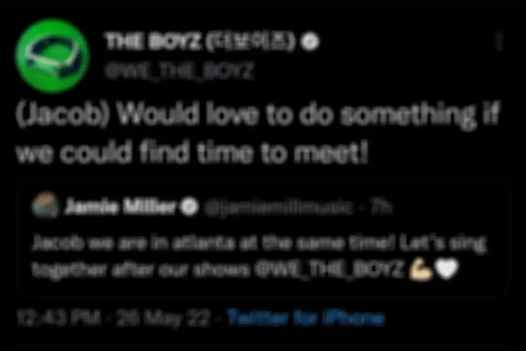 Jamie Miller dan Jacob THE BOYZ