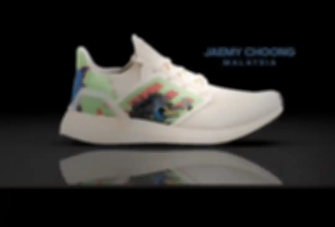 Dalam keterangan foto salah satu sepatu yang masuk koleksi City Pack, Adidas Singapura dengan bangga menunjukkan desain wayang kulit.