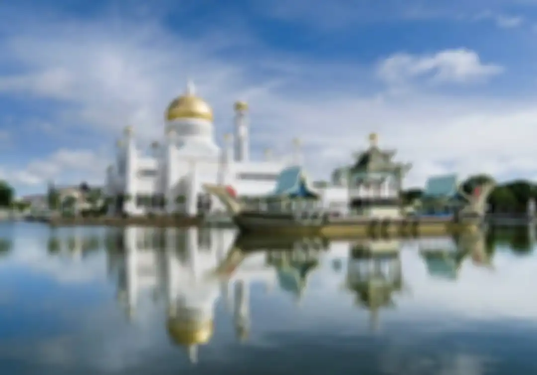Potret istana dari luar 