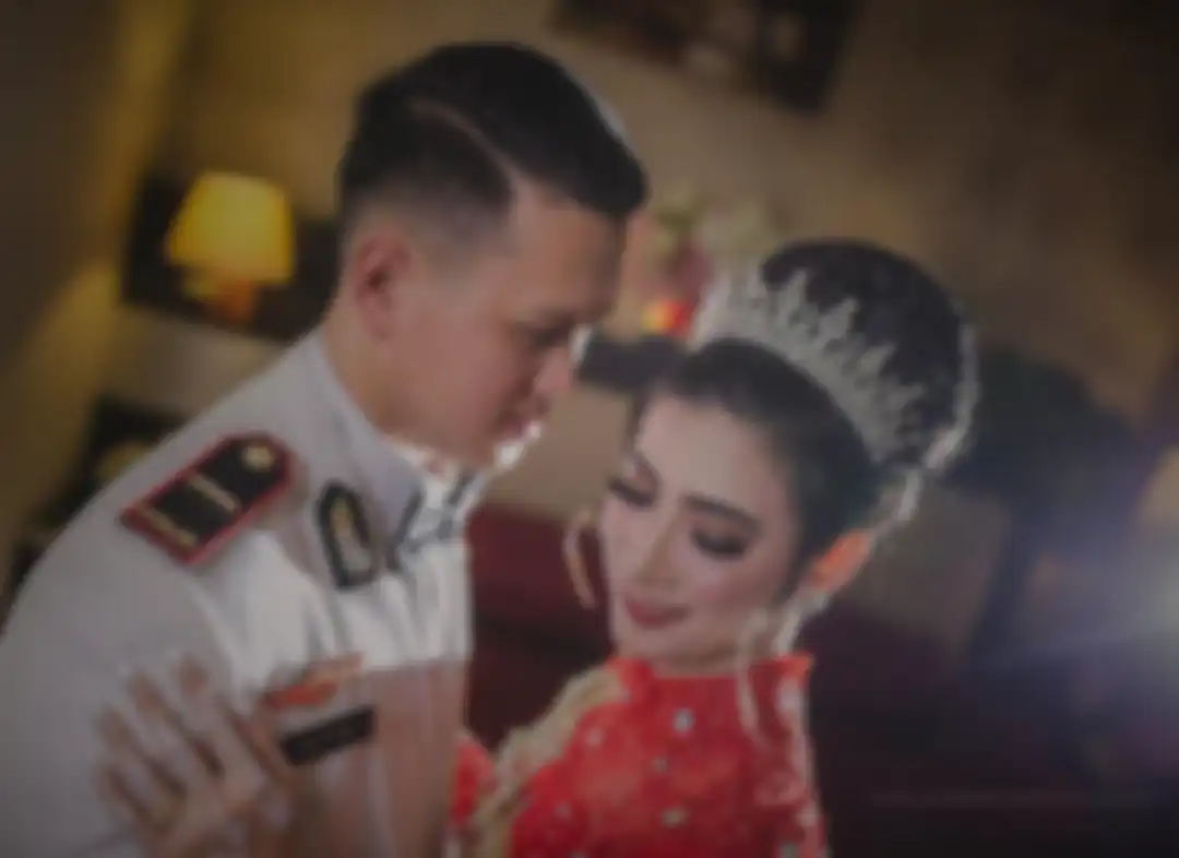 Foto Iptu Vivin Febriyanti, polwan cantik yang disebut mirip Nabila Syakieb. Vivin menikah dengan teman satu angkatannya di Akpol.