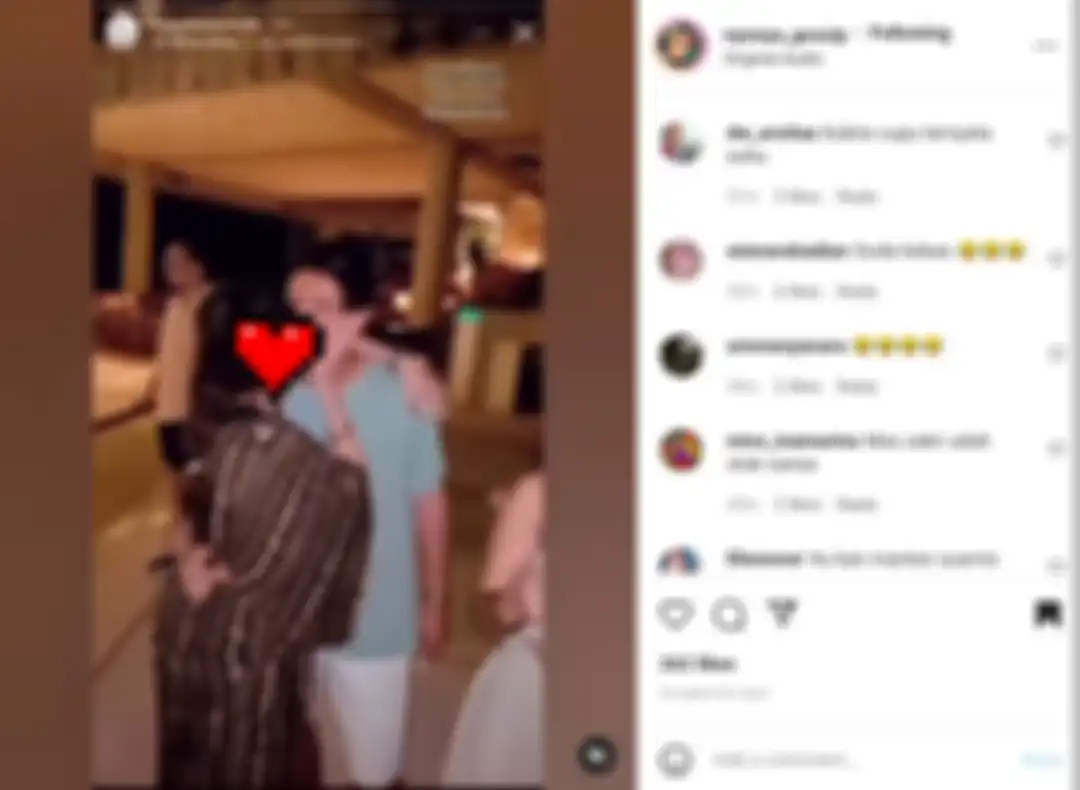 Sosok yang diduga Zikri Daulay kepergok asik ciuman dan berenang dengan gadis berbikini  