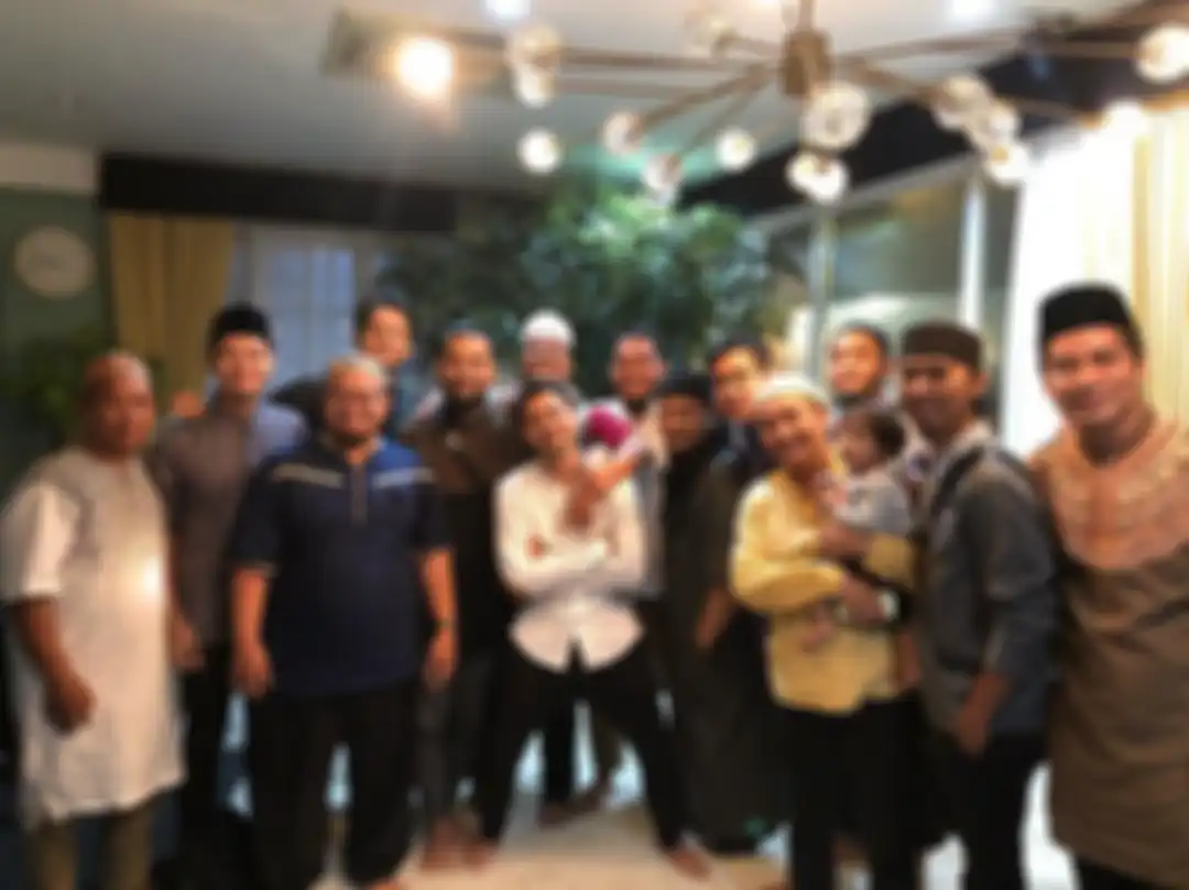 Acara kajian di rumah Raffi Ahmad