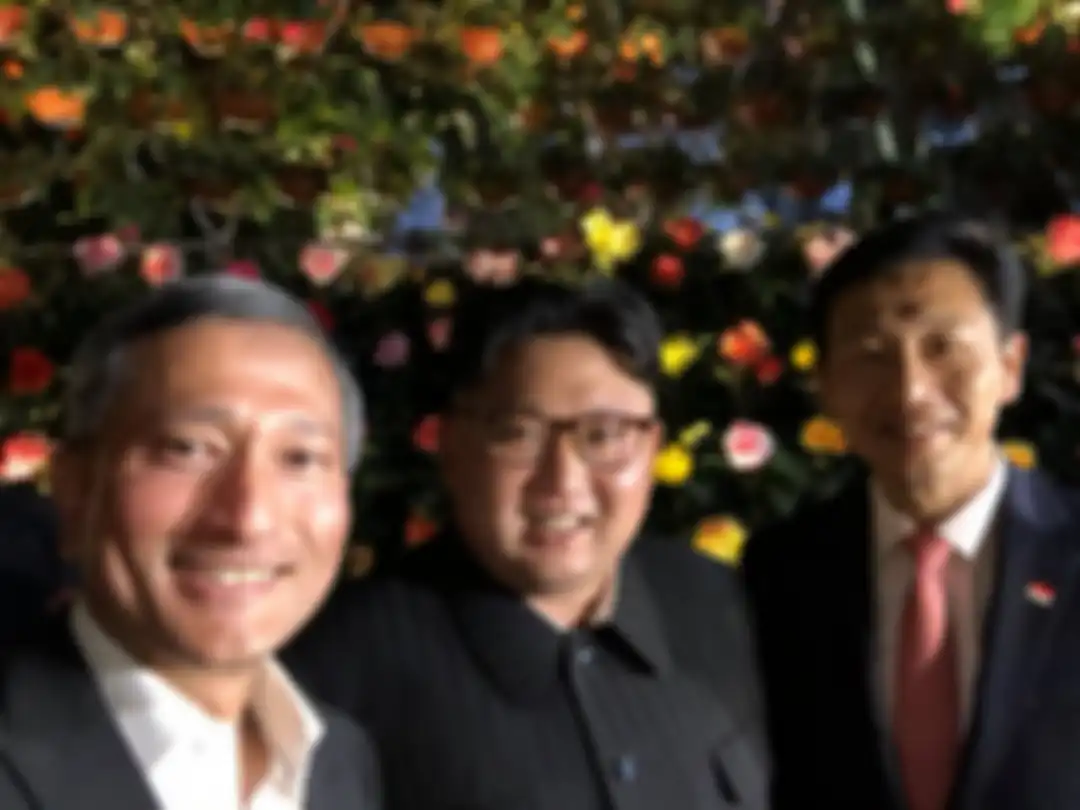 Kim Jong Un berselfie.