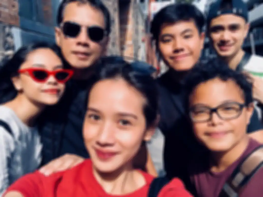Wishnutama, Gista Putri, dan keempat anaknya