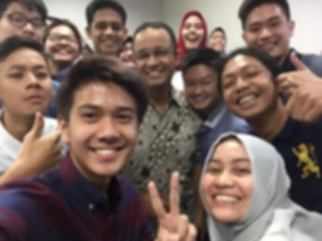 Anies Baswedan dan Mikail Azizi Baswedan