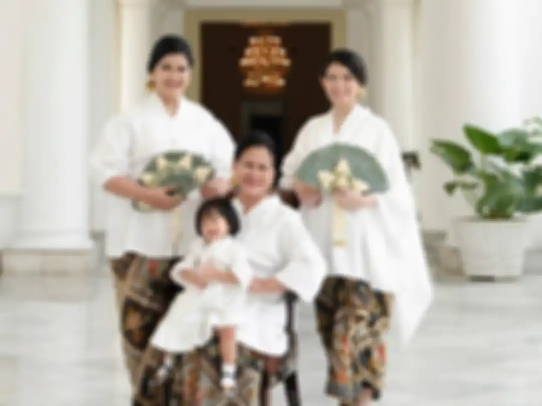 Iriana Joko Widodo, Kahiyang Ayu, Selvi Ananda, dan Sedah Mirah Nasution 