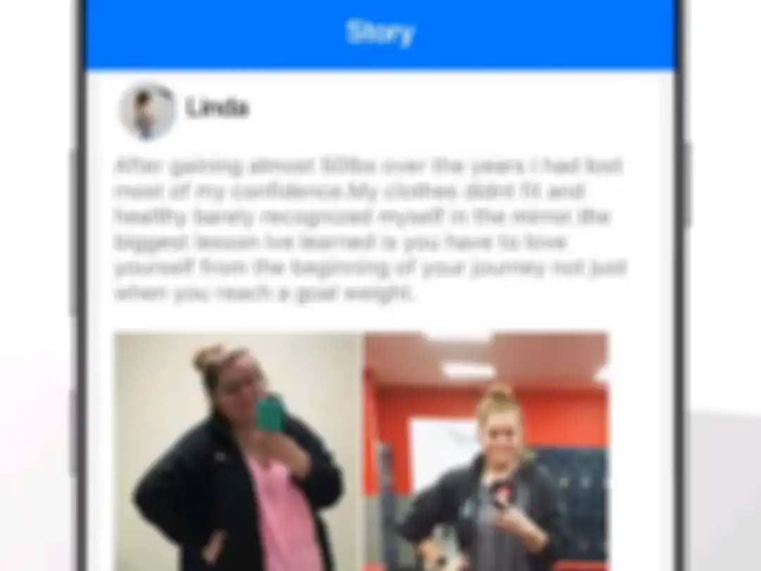 Fitur Stories untuk pengguna Diet Watchers Diary bisa bagikan pengalamannya