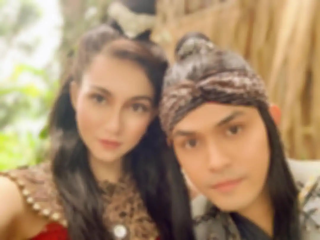 Alessia Cestaro dan Ahmad Affandy saat berperan dalam sinetron kolosal
