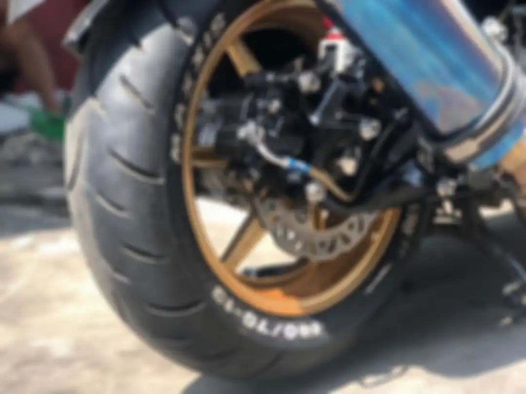 Pelek RCB bagian belakang di Yamaha NMAX lama