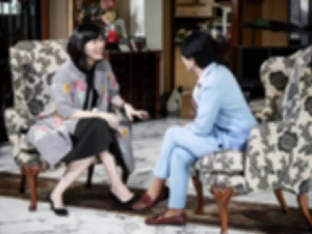 Ruang tamu Veronica Tan