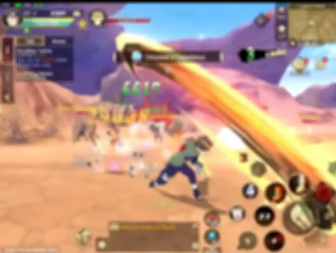 Gameplay Naruto Slugfest