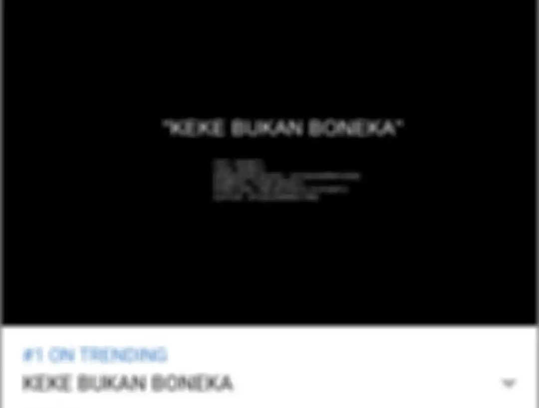Credit tittle lagu Keke Bukan Boneka