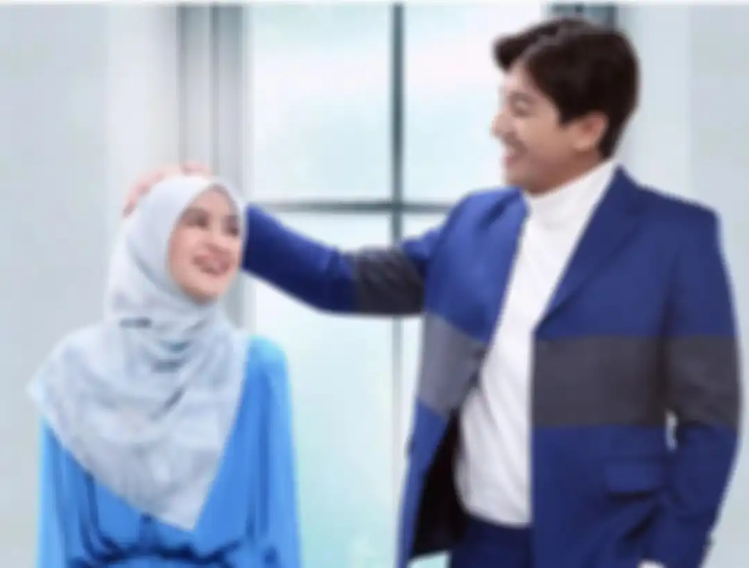 Harris Vriza dan Cut Syifa dalam sinetron Tajwid Cinta