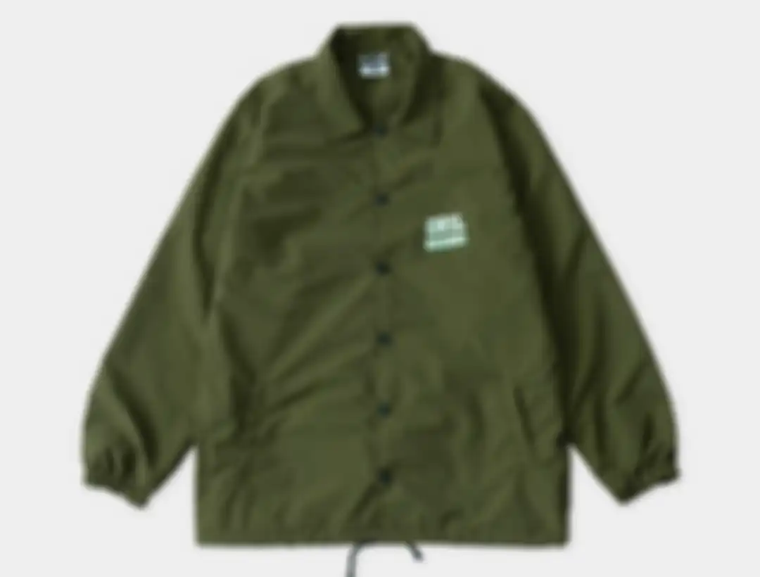 Coach Jaket Warna Hijau Tua CRSL