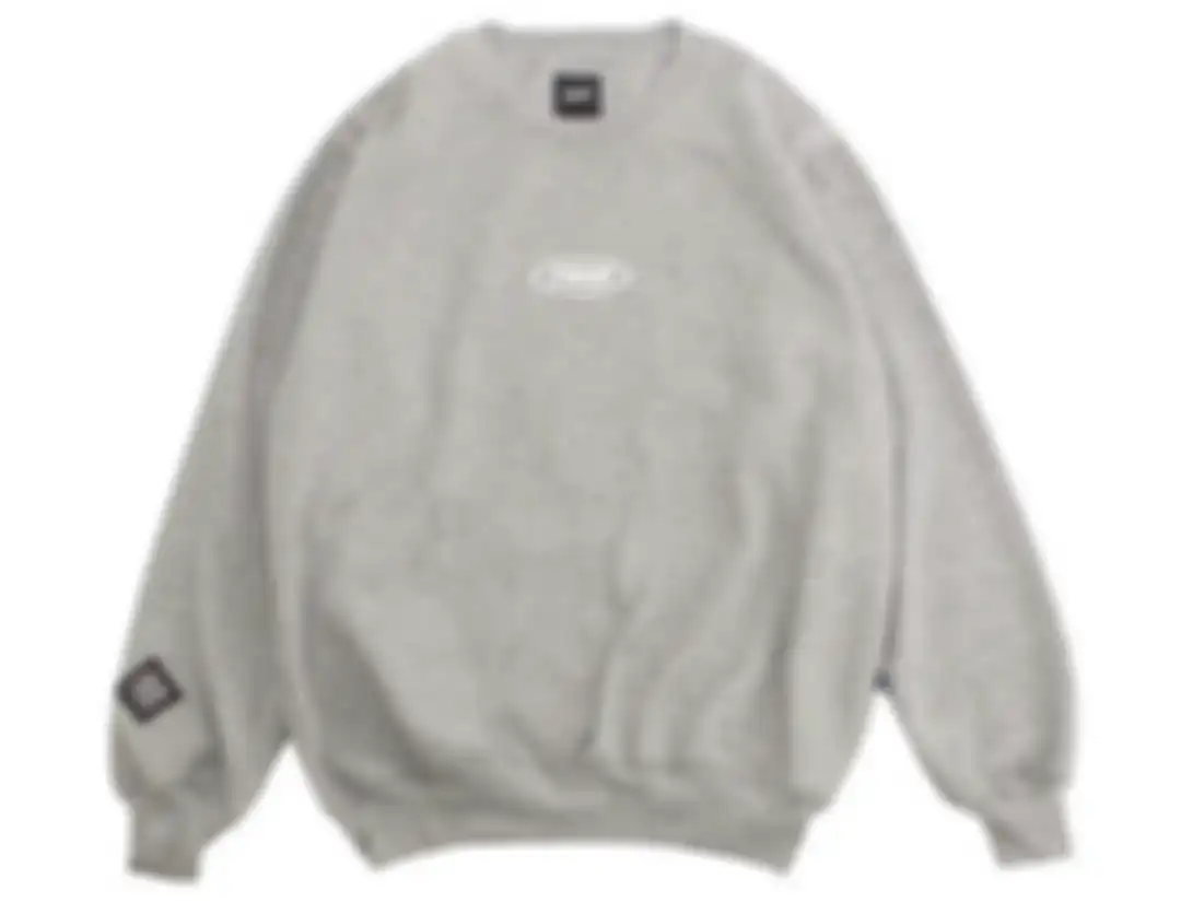 Crewneck Warna Abu-abu Troy Company