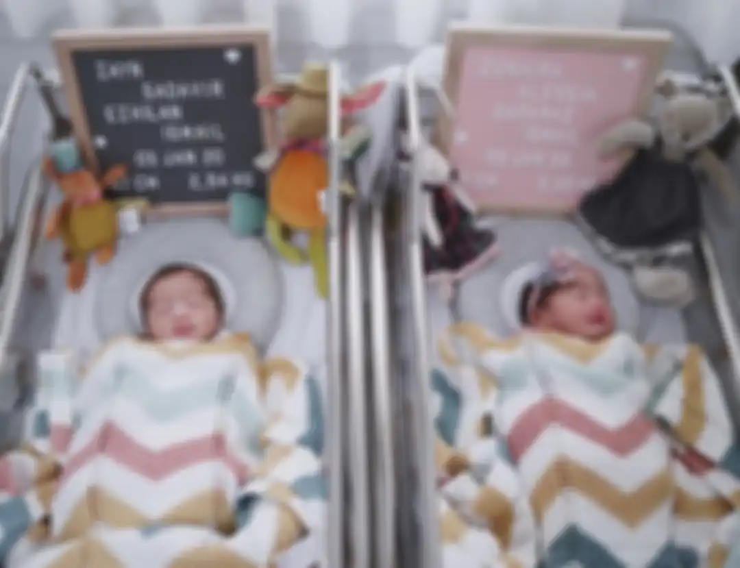Bayi Kembar Syahnaz dan Jeje