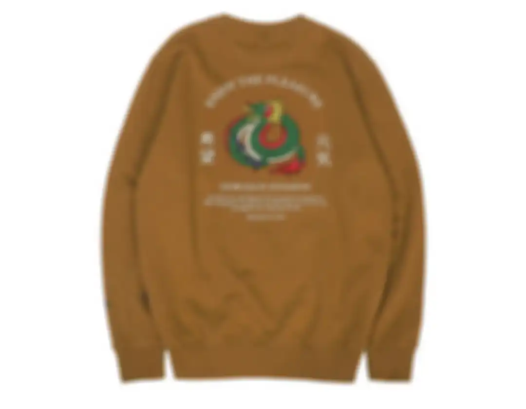 Crewneck Brand Lokal Warna Cokelat Dobujack