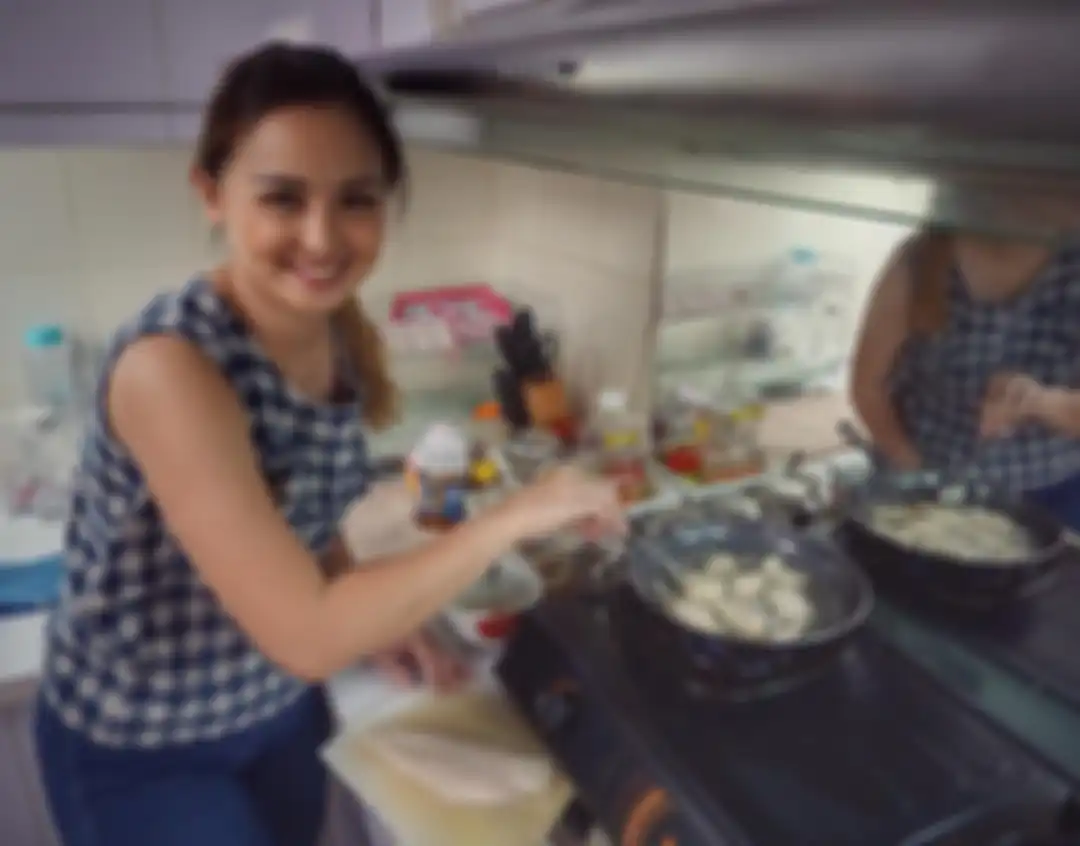 Dapur sederhana Joanna